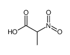 Propanoic acid, 2-nitro- (9CI)结构式