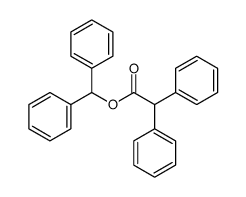 benzhydryl 2,2-diphenylacetate Structure