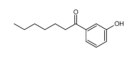 1-(3-hydroxyphenyl)-1-heptanone Structure