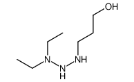 3-[2-(diethylamino)hydrazinyl]propan-1-ol结构式