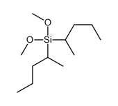 dimethoxy-di(pentan-2-yl)silane Structure