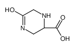 (S)-5-Oxopiperazine-2-carboxylic acid structure