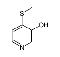 3-Pyridinol,4-(methylthio)-(9CI) Structure