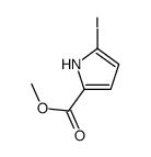 methyl 5-iodo-1H-pyrrole-2-carboxylate结构式