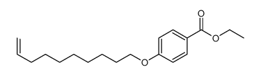 ethyl 4-dec-9-enoxybenzoate Structure