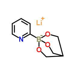 lithium 1-(pyridin-2-yl)-2,6,7-trioxa-1-borabicyclo[2.2.2]octan-1-uide Structure