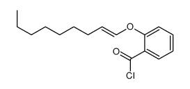 2-non-1-enoxybenzoyl chloride结构式