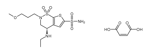 brinzolamide maleate结构式