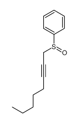 oct-2-ynylsulfinylbenzene Structure