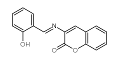 N-salicylidene-3-aminocoumarin结构式