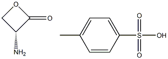 (R)-3-Amino-2-oxetanone p-toluenesulfonic acid salt结构式