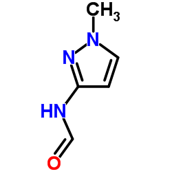 N-(1-Methyl-1H-pyrazol-3-yl)formamide结构式