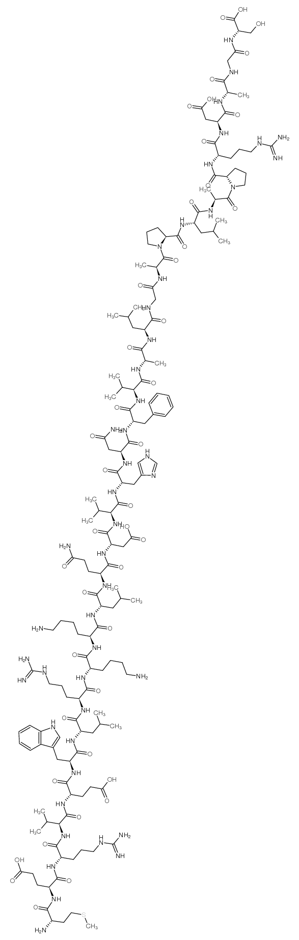 pTH (18-48) (human) Structure