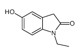 1-ethyl-5-hydroxy-3H-indol-2-one结构式