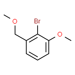1-Bromo-2-methoxy-6-(methoxymethyl)benzene结构式