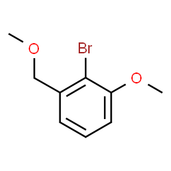 1-Bromo-2-methoxy-6-(methoxymethyl)benzene structure