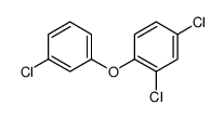 2,4-Dichlorophenyl 3-chlorophenyl ether结构式