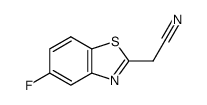 2-Benzothiazoleacetonitrile,5-fluoro-(9CI) picture
