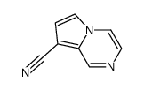 8-cyanopyrrolo[1,2-a]pyrazine结构式