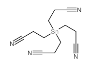 Propanenitrile,3,3',3'',3'''-stannanetetrayltetrakis- (9CI)结构式