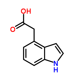 2-(1H-Indol-4-yl)acetic acid structure