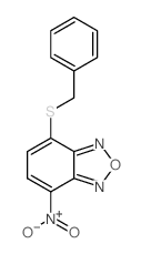 2,1,3-Benzoxadiazole,4-nitro-7-[(phenylmethyl)thio]- picture