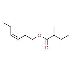 3-Hexenyl 2-methylbutanoate结构式