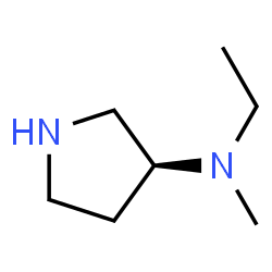3-Pyrrolidinamine,N-ethyl-N-methyl-,(S)-(9CI) picture