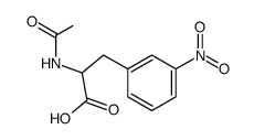 DL-N-acetyl-3-nitrophenylalanine Structure