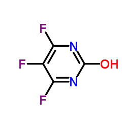 2-Pyrimidinol, 4,5,6-trifluoro- (9CI) Structure