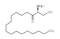 3-KETO-DIHYDROSPHINGOSINE HCL structure