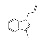 N-allyl-3-methylindole Structure