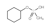 CYCLOHEXYL METHYLPHOSPHONIC ACID Structure