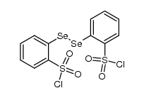 bis(2-chlorosulfonylphenyl)diselenide结构式