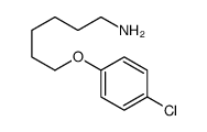 6-(4-chlorophenoxy)hexan-1-amine结构式