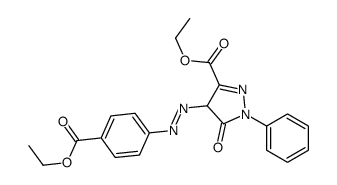 ethyl 4-[[4-(ethoxycarbonyl)phenyl]azo]-4,5-dihydro-5-oxo-1-phenyl-1H-pyrazole-3-carboxylate picture