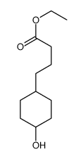 Ethyl 4-(4-hydroxycyclohexyl)butanoate Structure