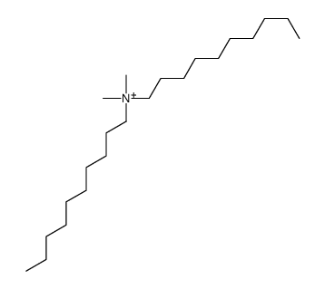 Didecyldimethylammonium Structure