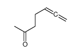 5,6-Heptadien-2-one (8CI,9CI)结构式