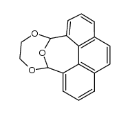 1,3,4,6-Tetrahydro-1,6-epoxy-phenanthro[4,5-fgh][1,4]dioxecine结构式