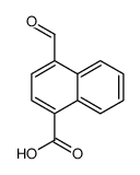 4-formylnaphthalene-1-carboxylic acid structure