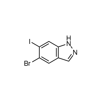 5-Bromo-6-iodo-1H-indazole picture