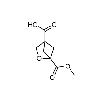 1-(Methoxycarbonyl)-2-oxabicyclo[2.1.1]Hexane-4-carboxylic acid Structure