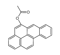 Benzo[pqr]tetraphen-5-yl acetate Structure