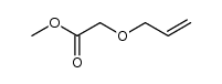 methyl O-allylglycolate Structure