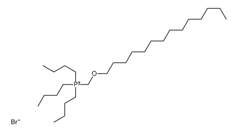 tributyl(tetradecoxymethyl)phosphanium,bromide Structure