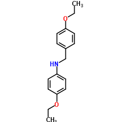 4-Ethoxy-N-(4-ethoxybenzyl)aniline Structure