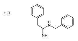 N'-benzyl-2-phenylethanimidamide,hydrochloride Structure