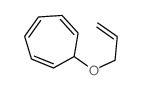 1,3,5-Cycloheptatriene,7-(2-propen-1-yloxy)- Structure