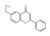 6-ETHYLFLAVONE Structure